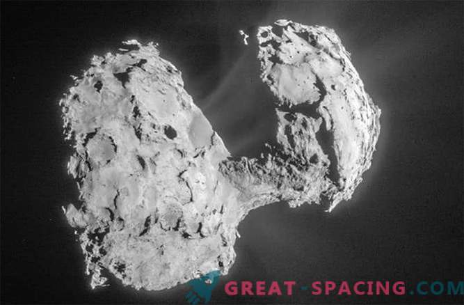 Cometa Churyumov / Gerasimenko poate consta din pietricele