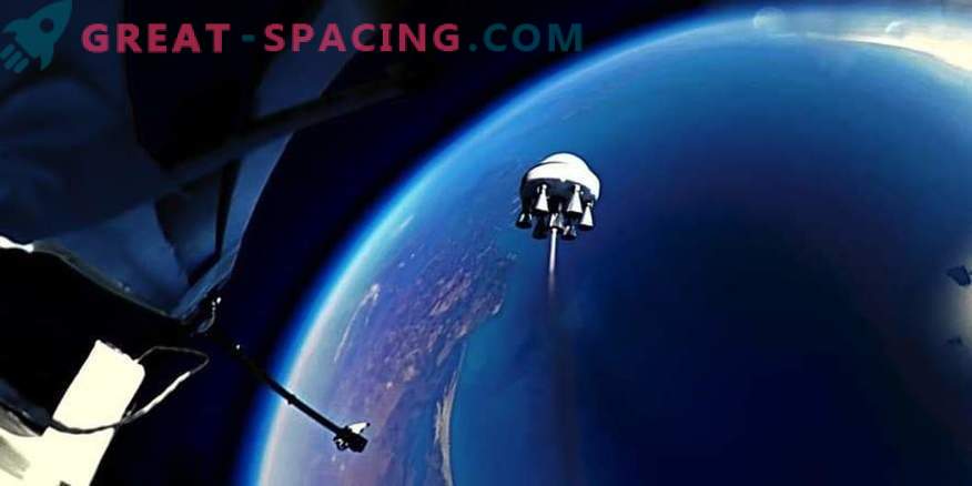 Video: Bara stratosferică trimite o rachetă în spațiu