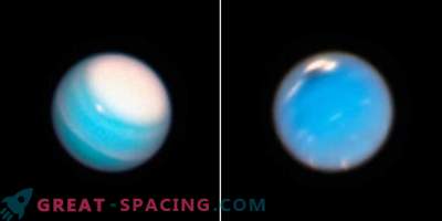 Hubble toont de dynamische atmosferen van Uranus en Neptune