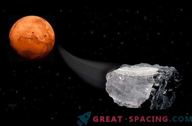 Ar putea fi metanul în meteoritul marțian un indiciu al prezenței vieții?
