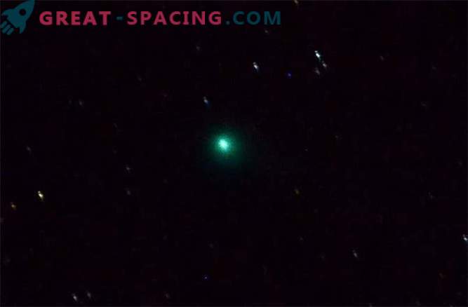 Cea mai apropiată imagine a unei comete luate de un astronaut