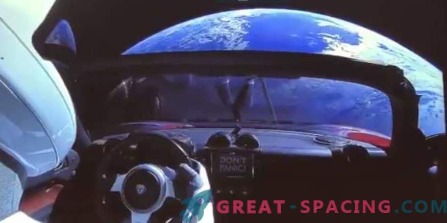 Video uimitor de la mașina Tesla lansată în spațiu