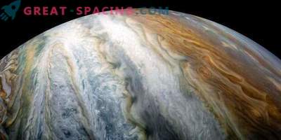 Barras de color del misterio de Júpiter