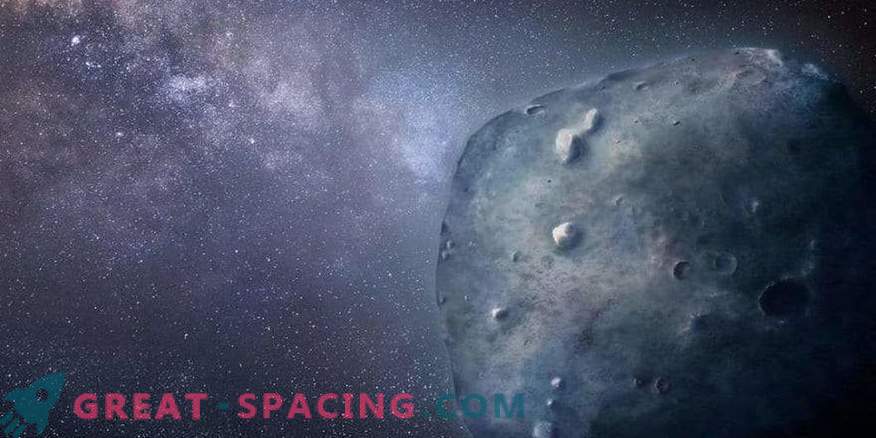 Reti zila asteroīda noslēpumaina uzvedība