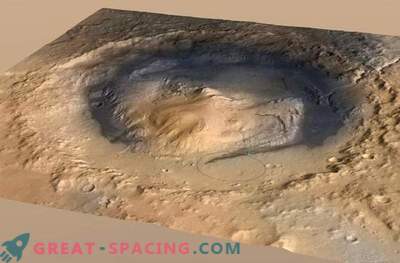 Мистериозни Марс могили беа течни исполнети кратери