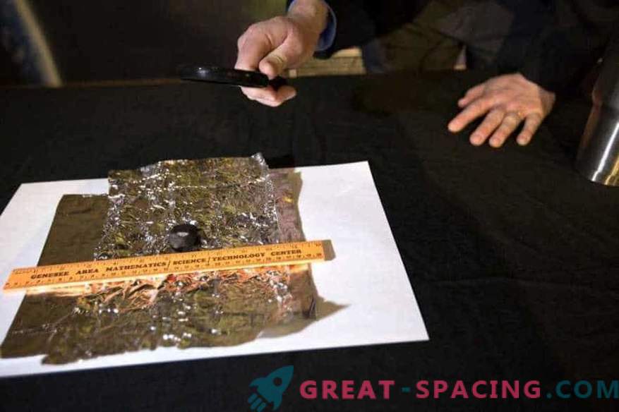 Primele fragmente ale unui meteorit din Michigan au fost găsite.