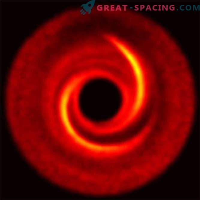 Bratele spirale stranii pot ascunde planetele emergente
