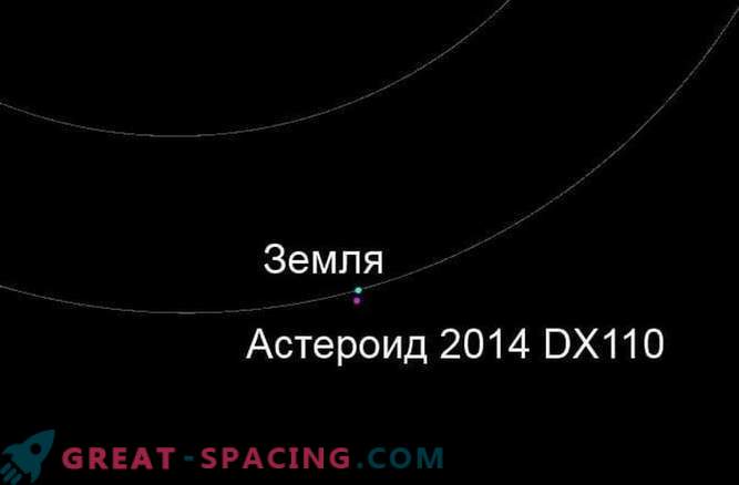 Asteroidul 2014 DX110 a zburat lângă Pământ