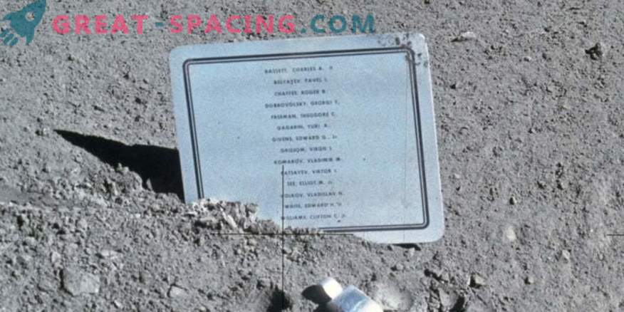 De ce au lăsat un semn pe Lună cu numele astronauților morți