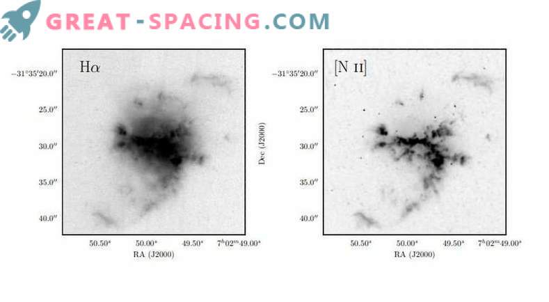 Nouă descoperire în centrul nebuloasei planetare M 3-1