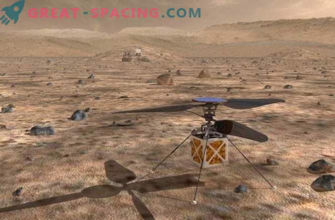Următorul rover poate fi echipat cu un elicopter