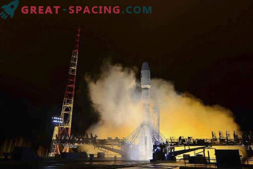 Racheta rusă a pus satelitul în orbită