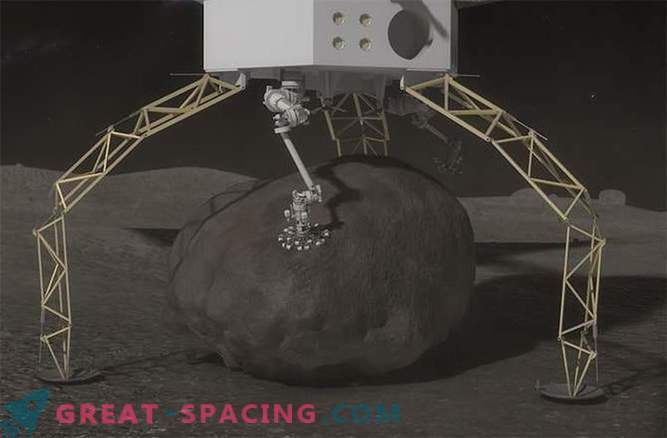 NASA intenționează să rupă o piesă de pe asteroid