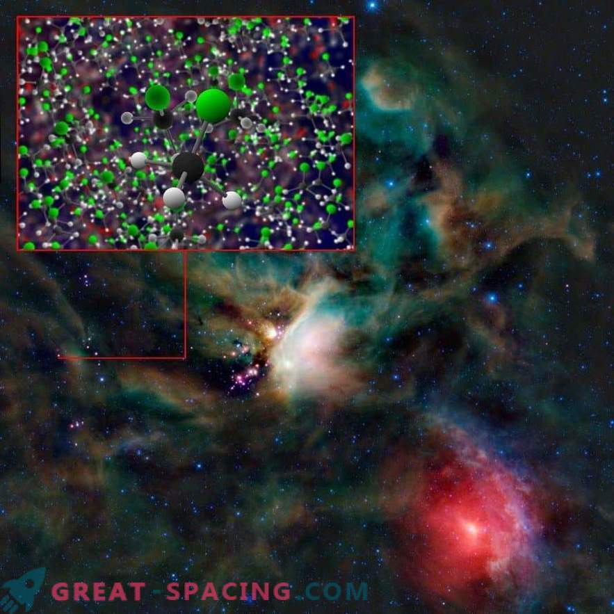 Au fost găsite urme de clorură de metil în jurul stelelor nou-născute și al cometelor din apropiere