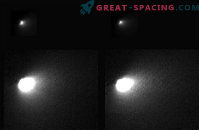 НАСА вселенското летало пренесува на Земјата првите фотографии од кометата на пролетната страна на кометата