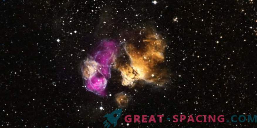 Steaua a fost distrusă de o explozie de supernovă