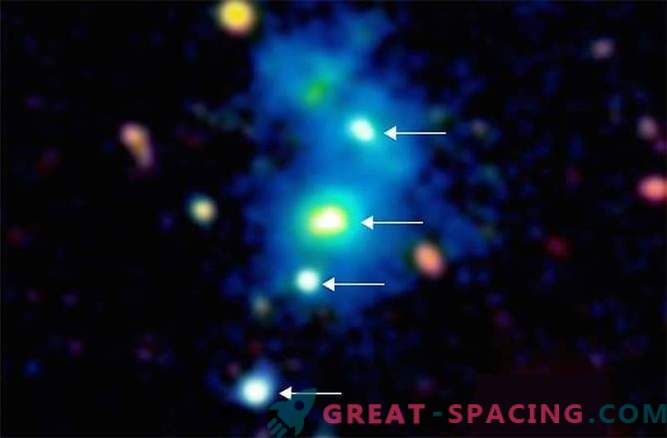 Aspectul surprinzător al cvartetului quasars este de înțeles
