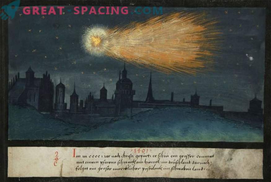 Imagini uimitoare ale cometelor care sperie umanitatea.