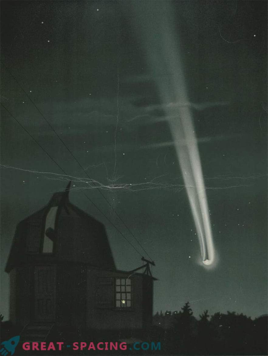 Oszałamiające obrazy komet, które wystraszyły ludzkość.