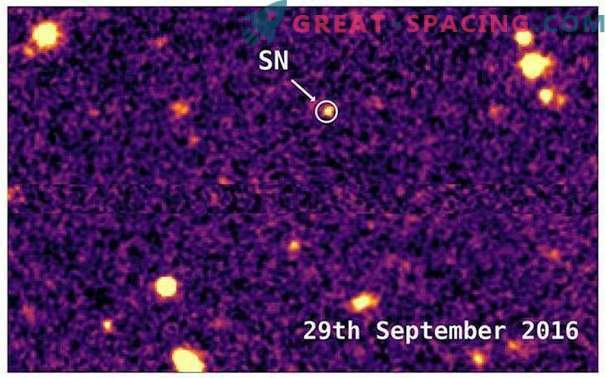 A confirmat cea mai îndepărtată supernova