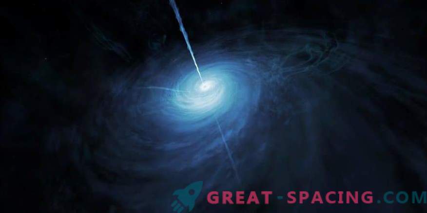 De helderste quasar schittert in het vroege universum