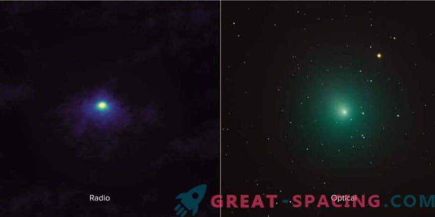 Aproape de Comet 46P / Virtanen de la ALMA