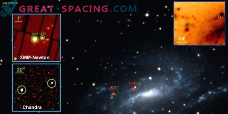 Două surse cu raze X superluminale în galaxia NGC 925