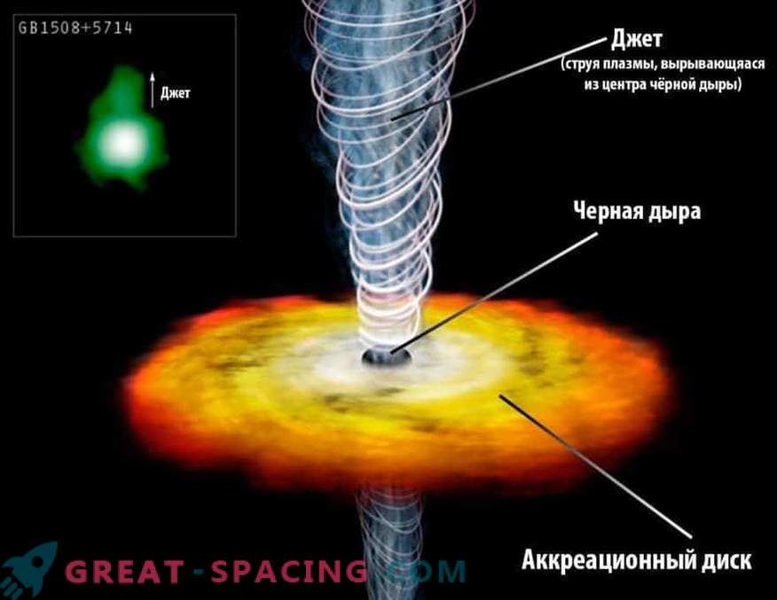 O gaură neagră supermassivă poate absorbi un quasar