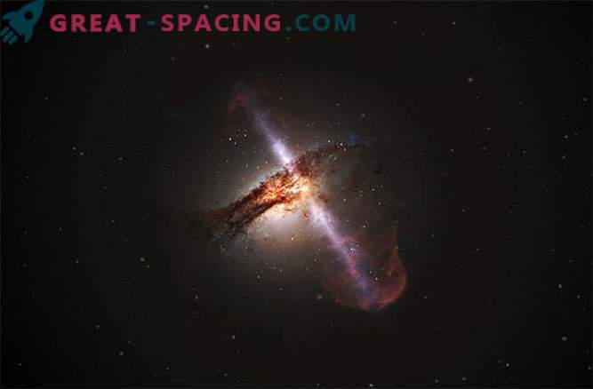 O gaură neagră uriașă găsită într-o mică galaxie