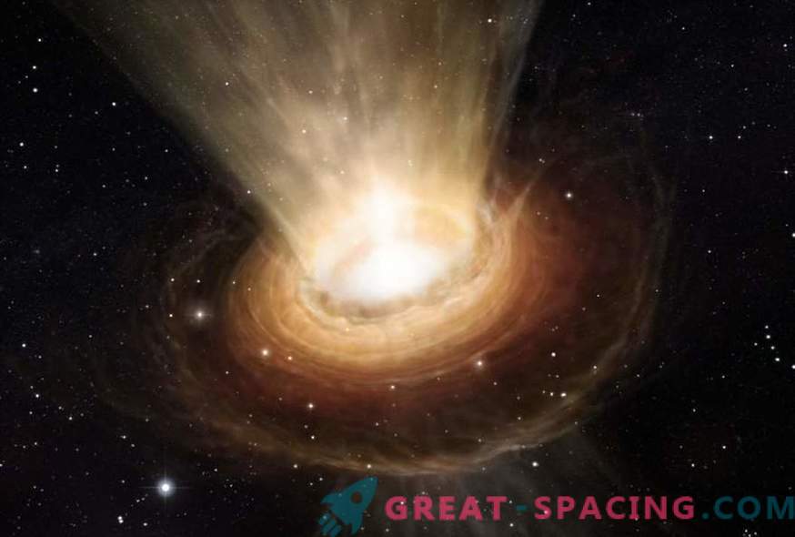 Câmpul magnetic al unei găuri negre va ajuta la înțelegerea principiului absorbției