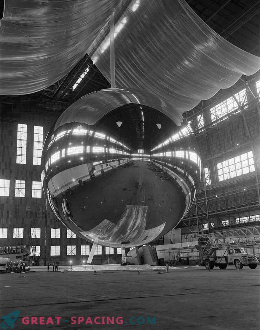 Primul satelit de comunicații a fost un balon gigant