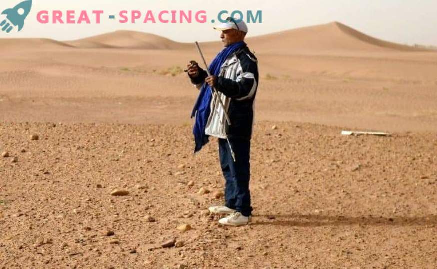 Marokańska pustynia przesiana przez łowców meteorytów