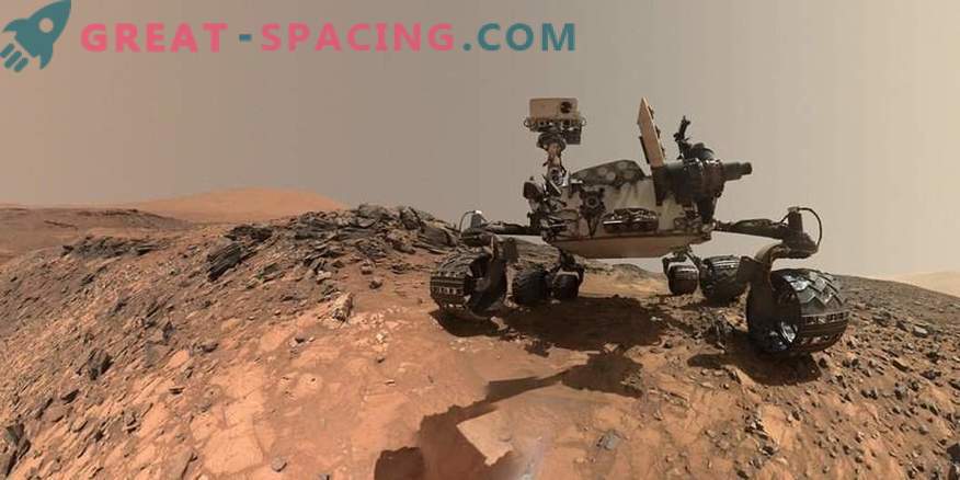 Nieuwe video van Mars: rover Curiosity verlaat de achterkant van Vera Rubin