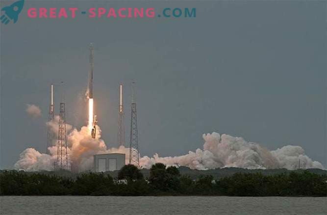 Compania SpaceX cu racheta Falcon 9 și-a îndeplinit cu succes misiunea, în ciuda vremii nefavorabile.
