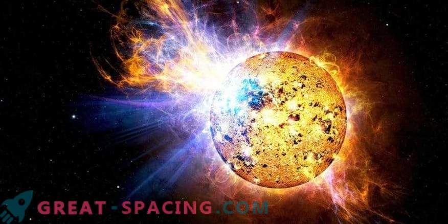 Un fulger de foc al unei stele ar putea crea blocuri de construcție planetare.