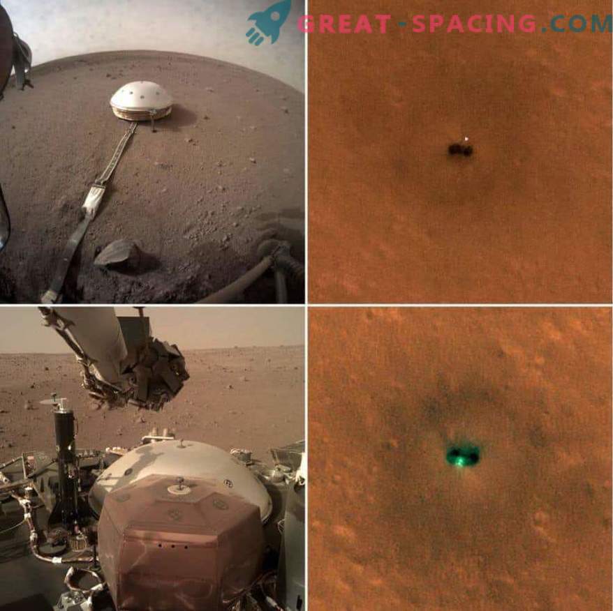 Noi fotografii ale aparatului InSight Mars