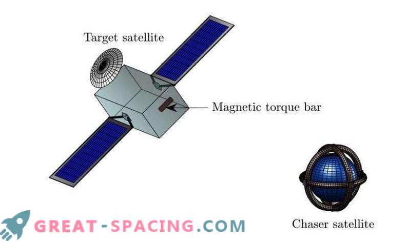 Remorcher magnetic pentru sateliți morți