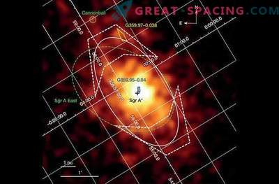 Astronomii au descoperit un cimitir imens de stele în jurul unei găuri negre.