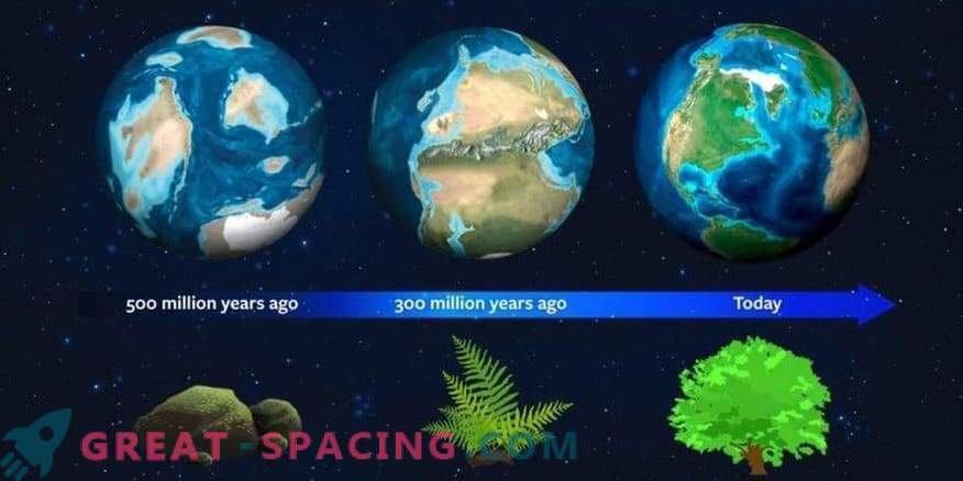 A Terra ajudará a encontrar vegetação em outros planetas