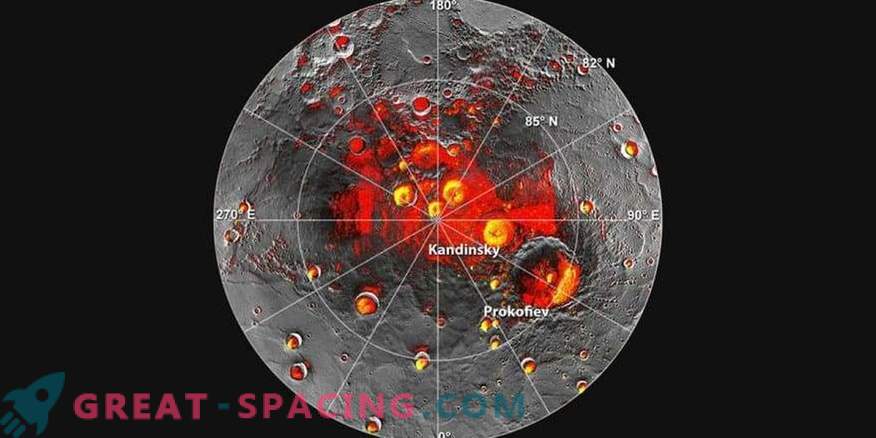 Originea ciudată a gheții Merkurian