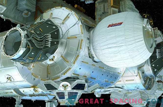 Vesoljska postaja je pripravljena za testiranje napihljive hiše