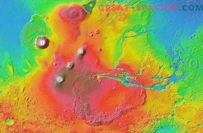 Vulcanul monstru a schimbat radical Marte