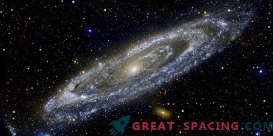 Galaxia Andromeda sa format într-o catastrofă 