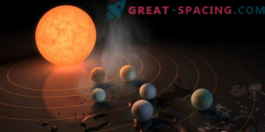 Cum au format 7 planete în jurul TRAPPIST-1?