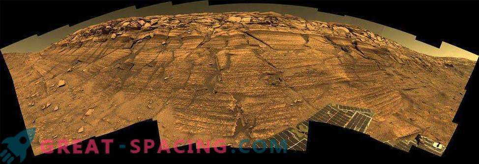 Locurile uimitoare ale Platoului Meridian, descoperite de Opportunity Rover