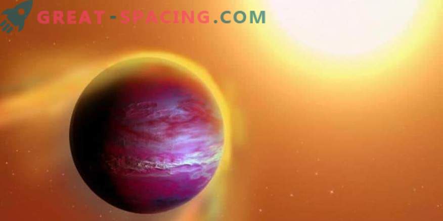 Jupiter nou cald cu o scurtă perioadă orbitală