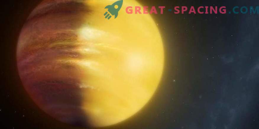 Vremea pe o exoplanetă: vânt, în unele locuri nori rubin și safir