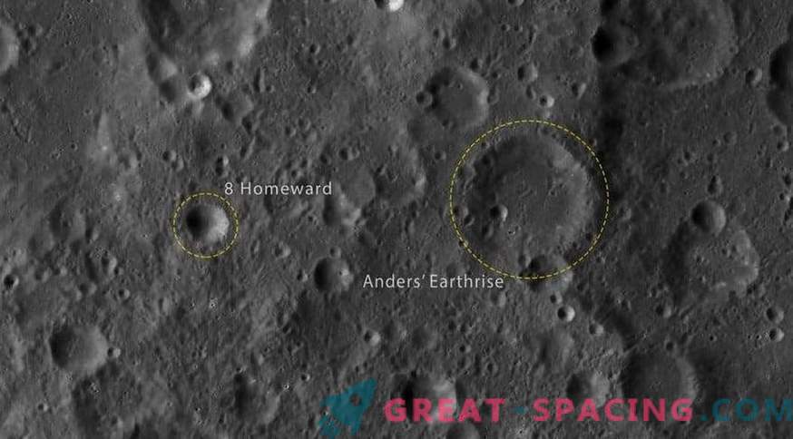 Craterele lunare numite după Apollo 8