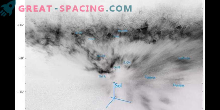 Videoclipul prafului spațial al Lactee în 3D