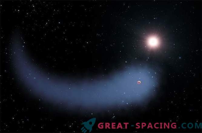 Oamenii de știință au descoperit o planetă fierbinte, cu o coadă gigantică de cometă